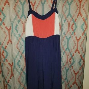 Colorblock dress